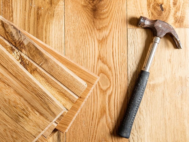 hardwood flooring installation from Traditional Floors in Milan, IL