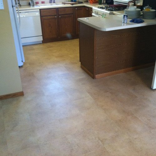 Hard surface installation by Traditional Floors in Milan, IL