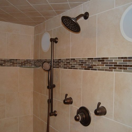 Bathroom installation in Moline, IL by Traditional Floors