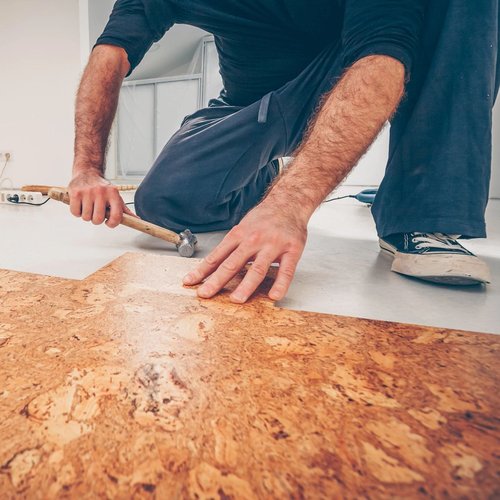 Cork flooring from Traditional Floors in Milan, IL