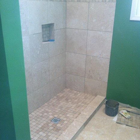 Bathroom installation in Coal Valley, IL by Traditional Floors