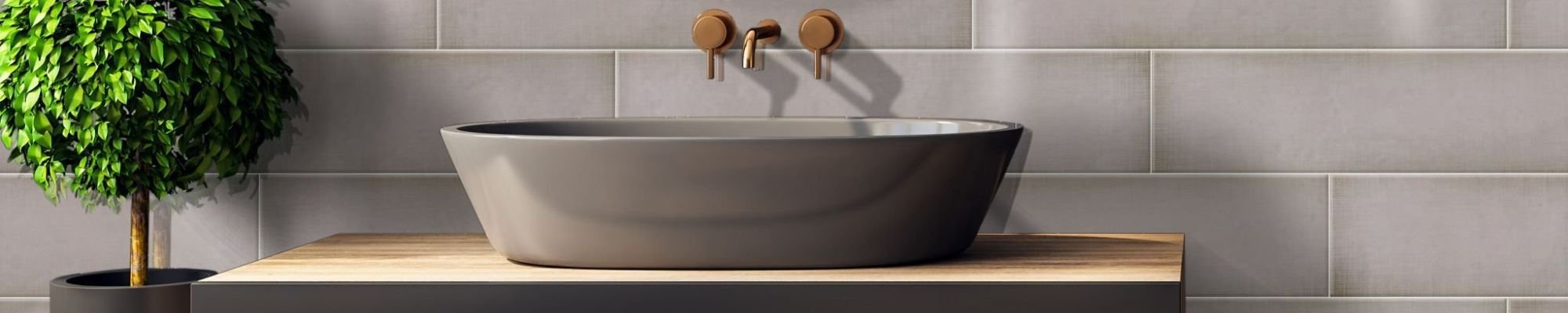 Bathtub and stool with soap on tile floor from Traditional Floors in Milan