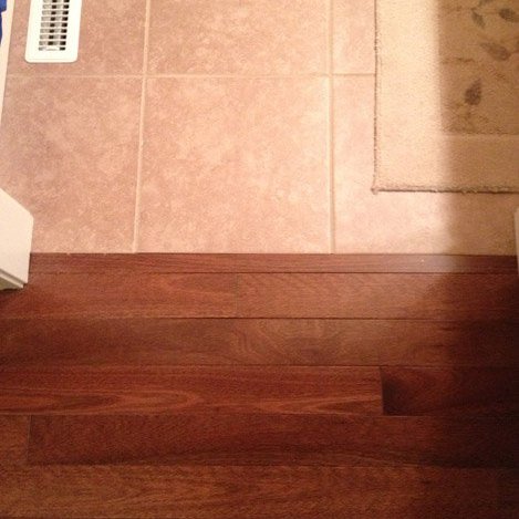 Hard surface installation by Traditional Floors in Milan, IL