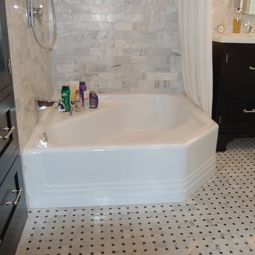 Bathroom installation in Milan, IL by Traditional Floors