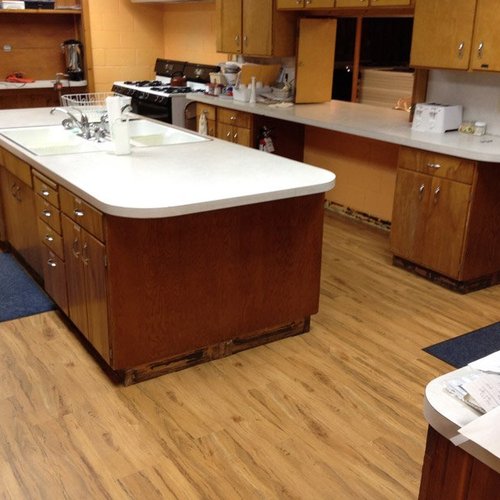 Hard surface installation by Traditional Floors in Milan, IL