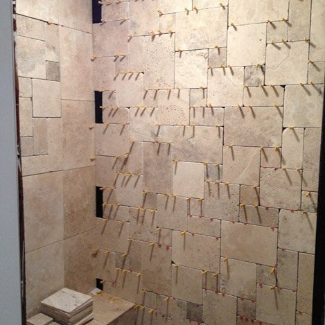 Bathroom installation in Andalusia, IL by Traditional Floors