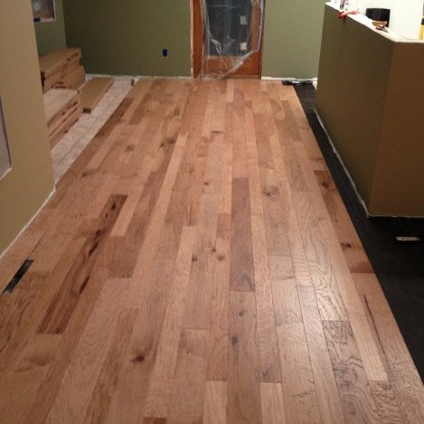 Hard surface installation by Traditional Floors in Milan, IL