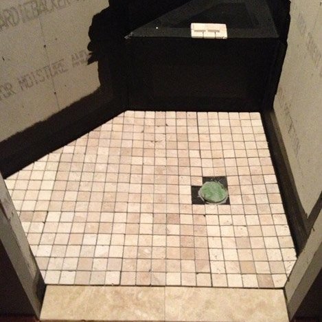 Bathroom installation in Riverdale, IA by Traditional Floors