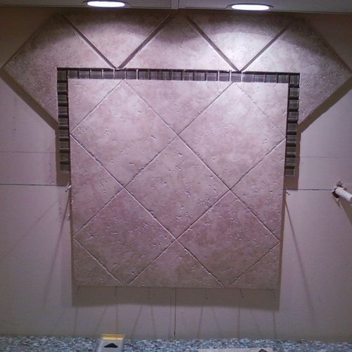 Backsplash installation in Viola, IL by Traditional Floors