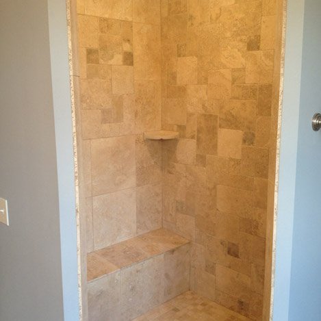 Bathroom installation in Andalusia, IL by Traditional Floors